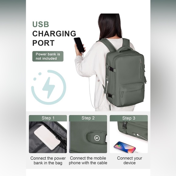 Travel/ Work Backpack - Picture 2 of 6